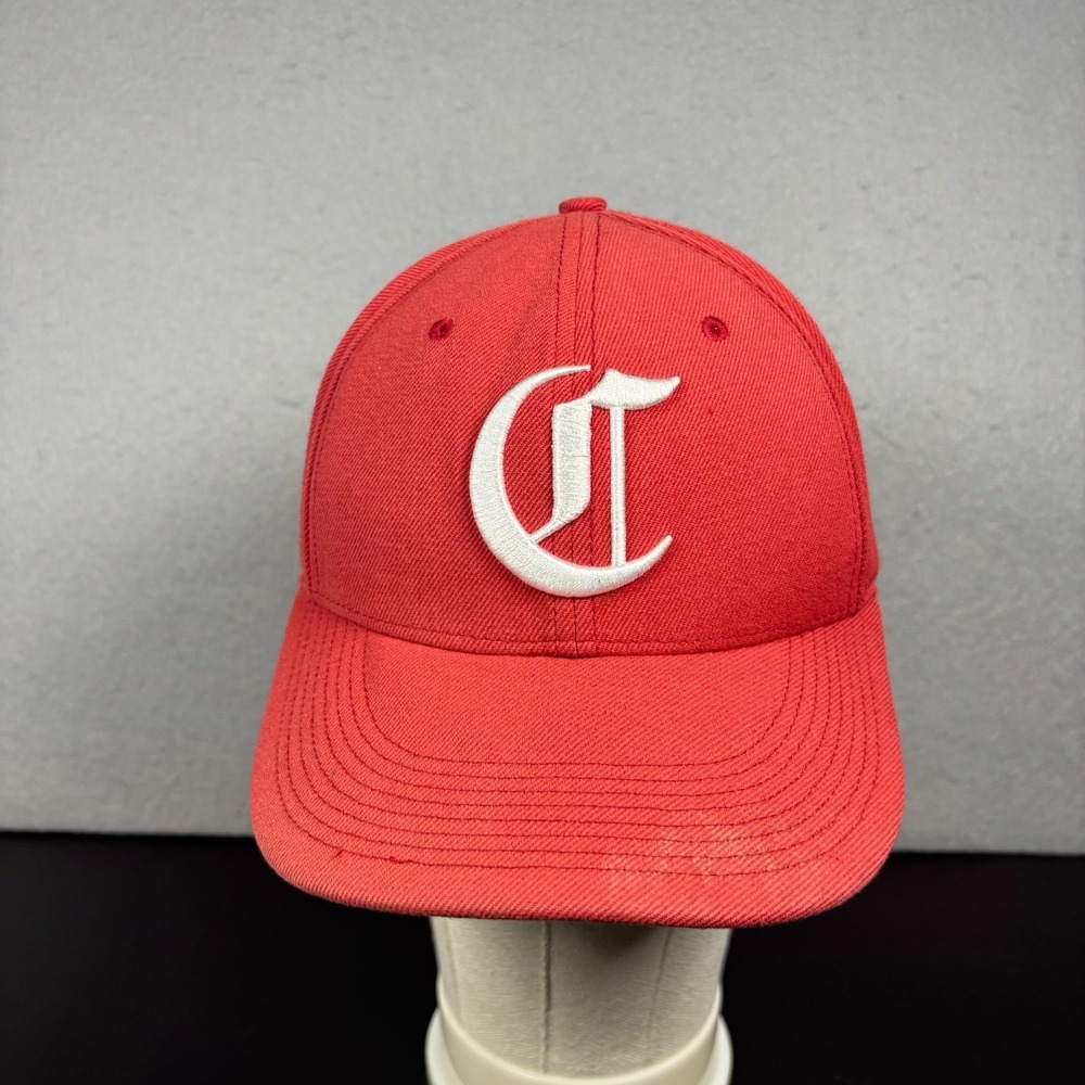 Vintage Nike Cincinnati Reds Snapback Hat Cap Red Green Underbrim Baseball OSFM